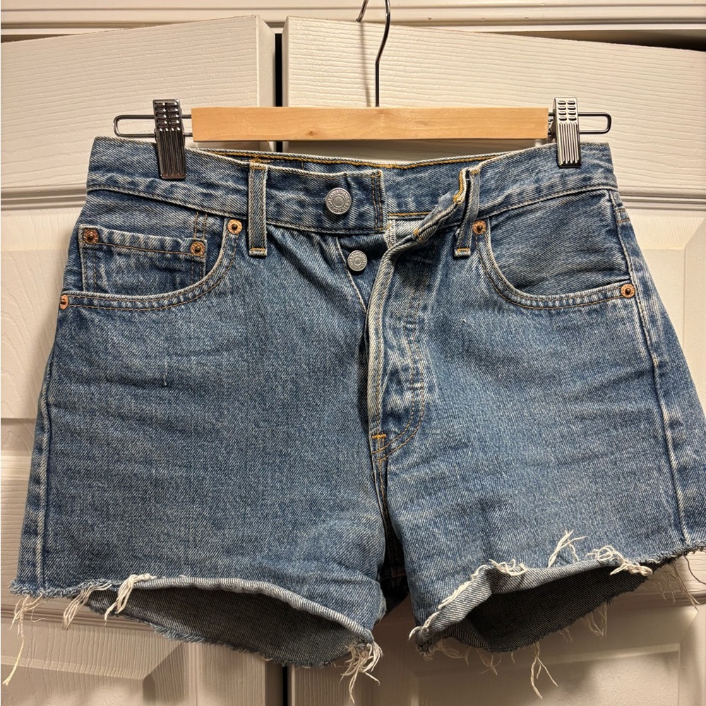Levi's Classic Blue Jean Shorts